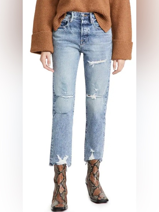 Frame Denim Denim - Frame Le Original in Cascade Blue Rips